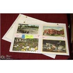40 POSTCARDS CIRCA 1940-50'S