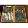 Image 1 : VINTAGE IRWIN DRILL BIT SET