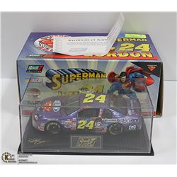 1:24 DIE CAST GORDON SUPERMAN COMIC REVELL NASCAR