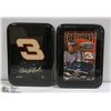 Image 1 : 2 X METALIC WOOD EARNHARDT PLAQUES NASCAR