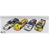 Image 1 : 4 X 1:24 NASCAR DIE CASTS