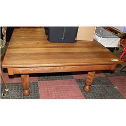 SOLID WOOD COFFEE TABLE 42 X 42 X 20