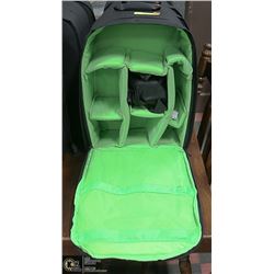 PADDED CAMERA, ELECTRONICS BACK PACK BAG