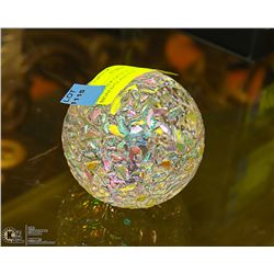 DESIGNER OPTICAL PAPERWEIGHT SIGNED GLASS EYE