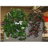 Image 1 : LOT OF 2 ARTIFICIAL PLANTS