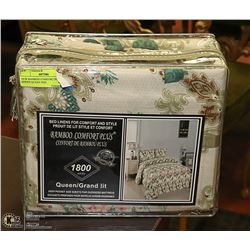 NEW BAMBOO COMFORT PLUS 1800 SERIES QUEEN SIZE