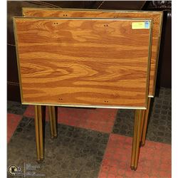 LOT OF 2 TV TRAYS
