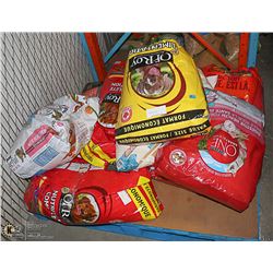 PALLET OF ASSORTED DOG FOOD