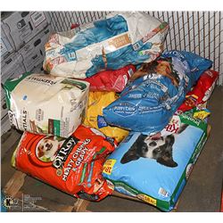 PALLET OF ASSORTED DOG FOOD