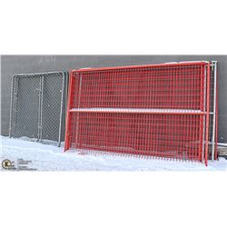 LOT OF ASSORTED COMMERCIAL & RESIDENTIAL FENCING