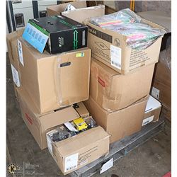 PALLET OF OFFICE SUPPLIES