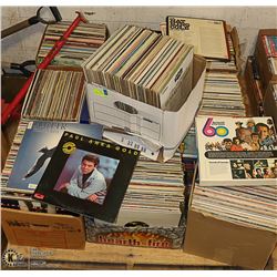 10 X BOXES OF ASSORTED RECORDS - VARIOUS ARTISTS &