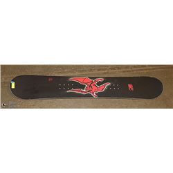 BLACK RAGE "DARE" 153 CM SNOWBOARD