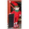 Image 1 : LARGE STANDING ELF WITH CHALKBOARD