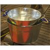 Image 1 : 2 MULTI USE METAL TUBS FOR STORAGE,COLD DRINKS ETC
