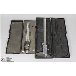 LOT OF 2 POWERFIST & SIMONA DIGITAL CALIPERS