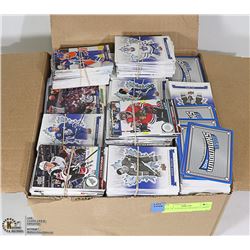 BOX OF ASSORTED HOCKEY CARDS