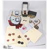 Image 1 : FLAT OF ESTATE COSTUME JEWELLERY