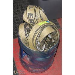 LOT OF RATCHET STRAPS VARIOUS SIZES