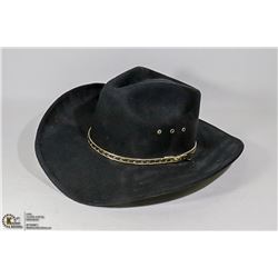 NEW WESTERN EXPRESS STETSON,GOLD/BLACK TRIM,