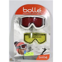 NEW BOLLE SNOWBOARD OR SKI GOOGLE WITH