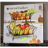 Image 1 : NEW MESA 2 TIER DESIGNER METAL BASKET