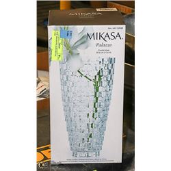NEW MIKASA PALAZZO CRYTAL VASE
