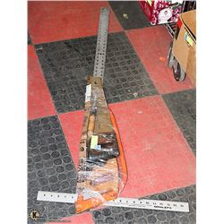 BUNDLE OF 4 HAND SAWS AND 4 FT.