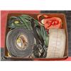 Image 1 : BOX FULL OF TIE-DOWN AND BUNGEE STRAPS
