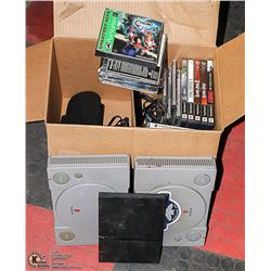 BOX PLAYSTATION CONSOLES & GAMES - 2 PS3 GAMES