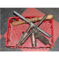 3X ANTIQUE HAND DRILLS