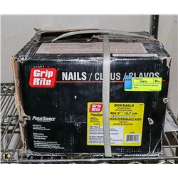BOX OF NAILS 5" SMOOTH SHANK - 22.67KG BOX