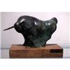 Image 1 :  Signed Contemporay Bronze Bull #1273565