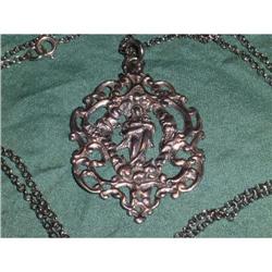 Silver Pendant with Maria #1293716