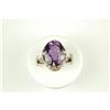 Image 1 : 14k Gold Ring AMETHYST  11 CARATS! #1303987