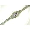 Image 1 : Antique Style FILIGREE  BRACELET  AMETHYST #1304004