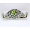 Image 1 : ANTIQUE STYLE RING w PERIDOT #1304008