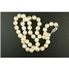 Image 1 : Vintage Necklace 7.0MM CULTURED PEARLS #1304077