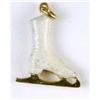 Image 1 : VINTAGE 14K GOLD CHARM PENDANT ICE SKATE #1304394