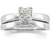 Image 1 :  PRINCESS CUT DIAMOND ENGAGEMENT RING .25 CTS! #1304480
