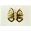 Image 1 : 14k Yellow GOLD EARRINGS DESIGNER  #1304548