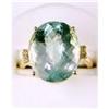 Image 1 : ANTIQUE Style Ring AQUAMARINE 14.40 CARATS! #1304595