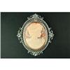 Image 1 : ANTIQUE STYLE CAMEO PIN and PENDANT #1304641