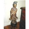 Image 1 : 19th C. JAPANESE CARVED/PAINTED WOOD KUAN YIN #1322228
