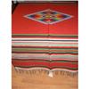Image 1 : Beautifully Red Colored Vintage Mexican Blanket#1322286