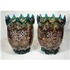 Image 1 : Harrach Matching Guilded Vases #1322539