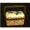 Image 1 : Small Antique French Porcelain Box #1322690