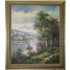 Image 1 : Original oil on canvas landscape painting #1336320