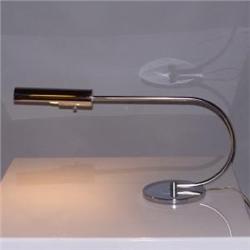 chrome desk lamp/light (mid century modern) #1336683