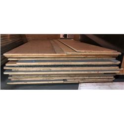 Pallet of plywood 3 quarter inch